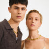 SHIFT recycled flat coins necklace