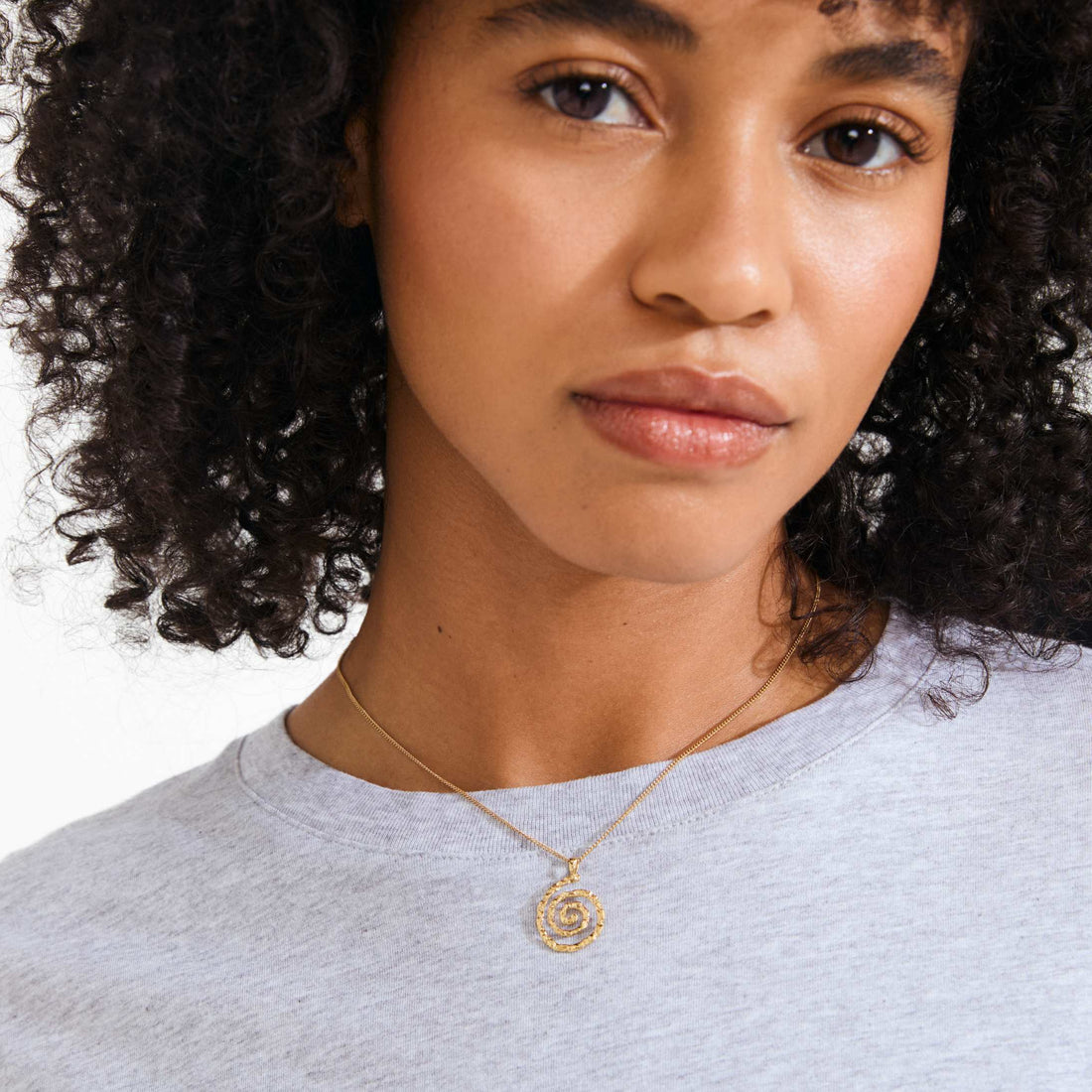 STILL COLLIER PENDENTIF SPIRALE RECYCLÉ