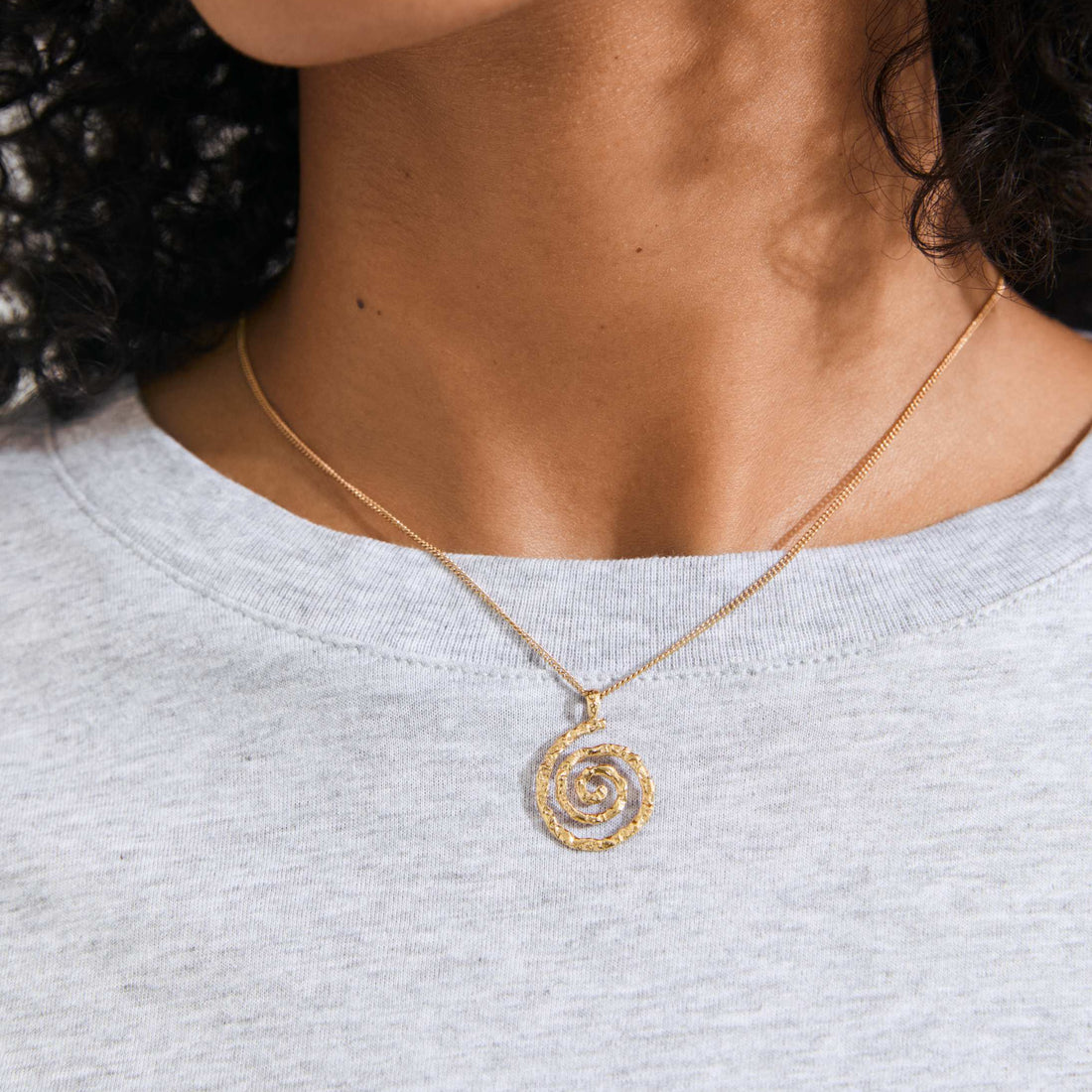 STILL COLLIER PENDENTIF SPIRALE RECYCLÉ