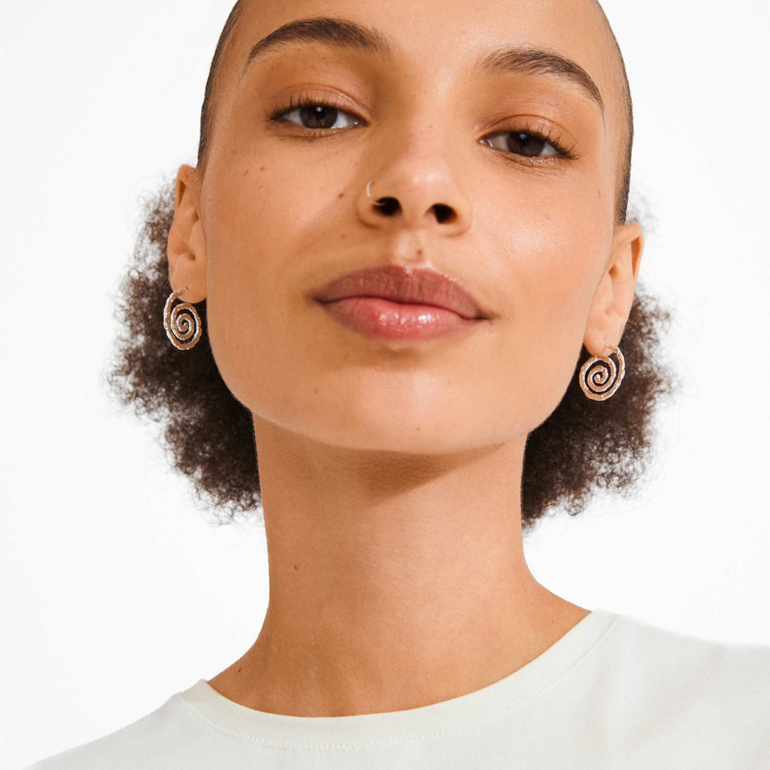 STILL BOUCLES D'OREILLES SPIRALES RECYCLÉES