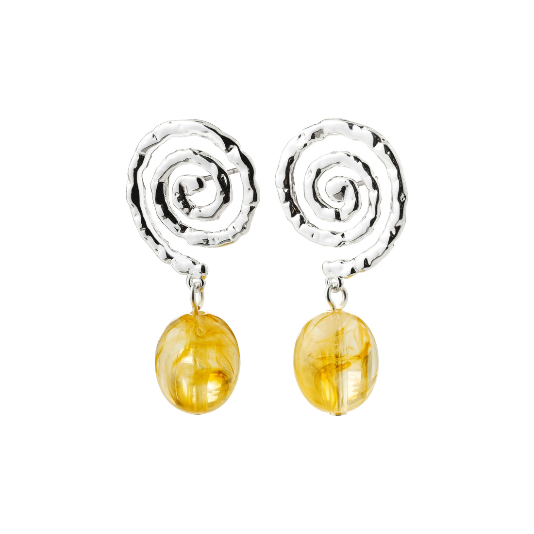 PILGRIM STILL earrings yellow