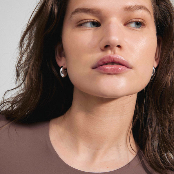Boucles D'oreilles Valentino Clipsantes En Forme De Goutte - État Quasi Neuf