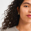 DREAM recycled flower stud earrings