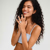 DREAM recycled flower statement ring