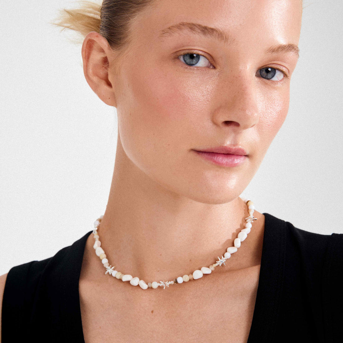 PRISM recycled beads necklace