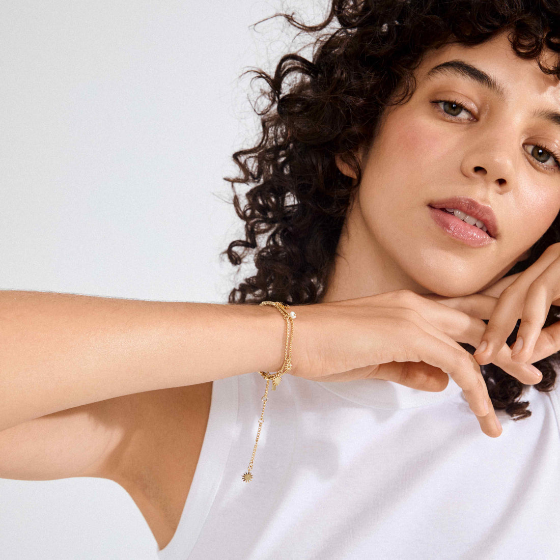 PRISM recycled charms necklace & bracelet 2-in-1