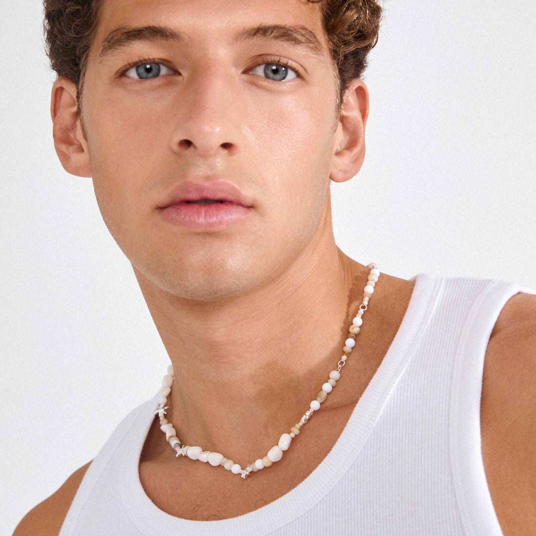 PRISM recycled beads necklace