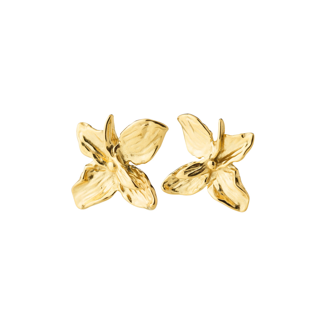 PILGRIM TRACE flower earrings 