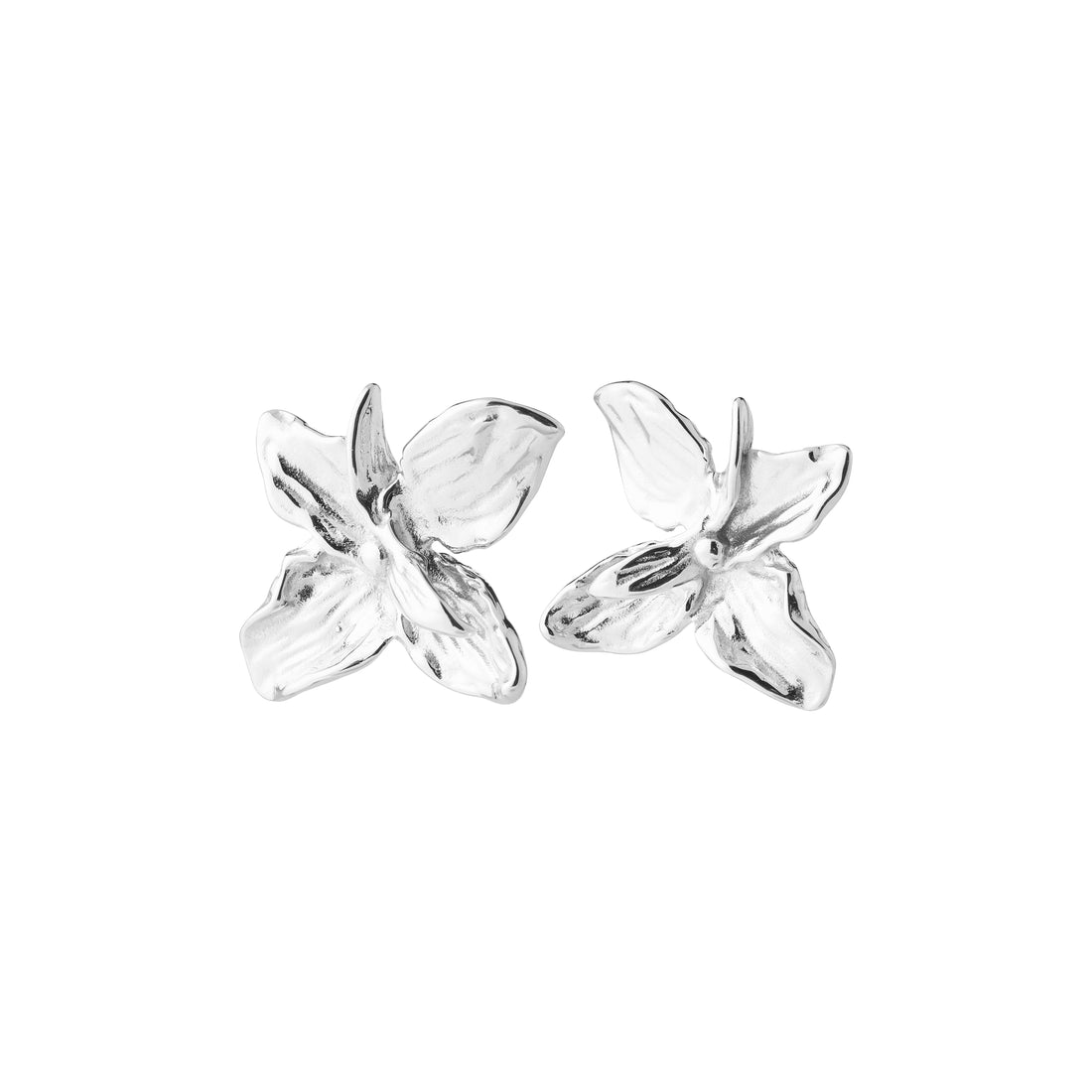 PILGRIM TRACE flower earrings 