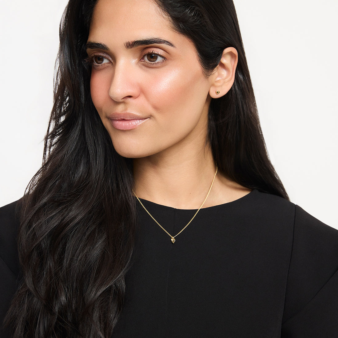 LIV heart charm necklace