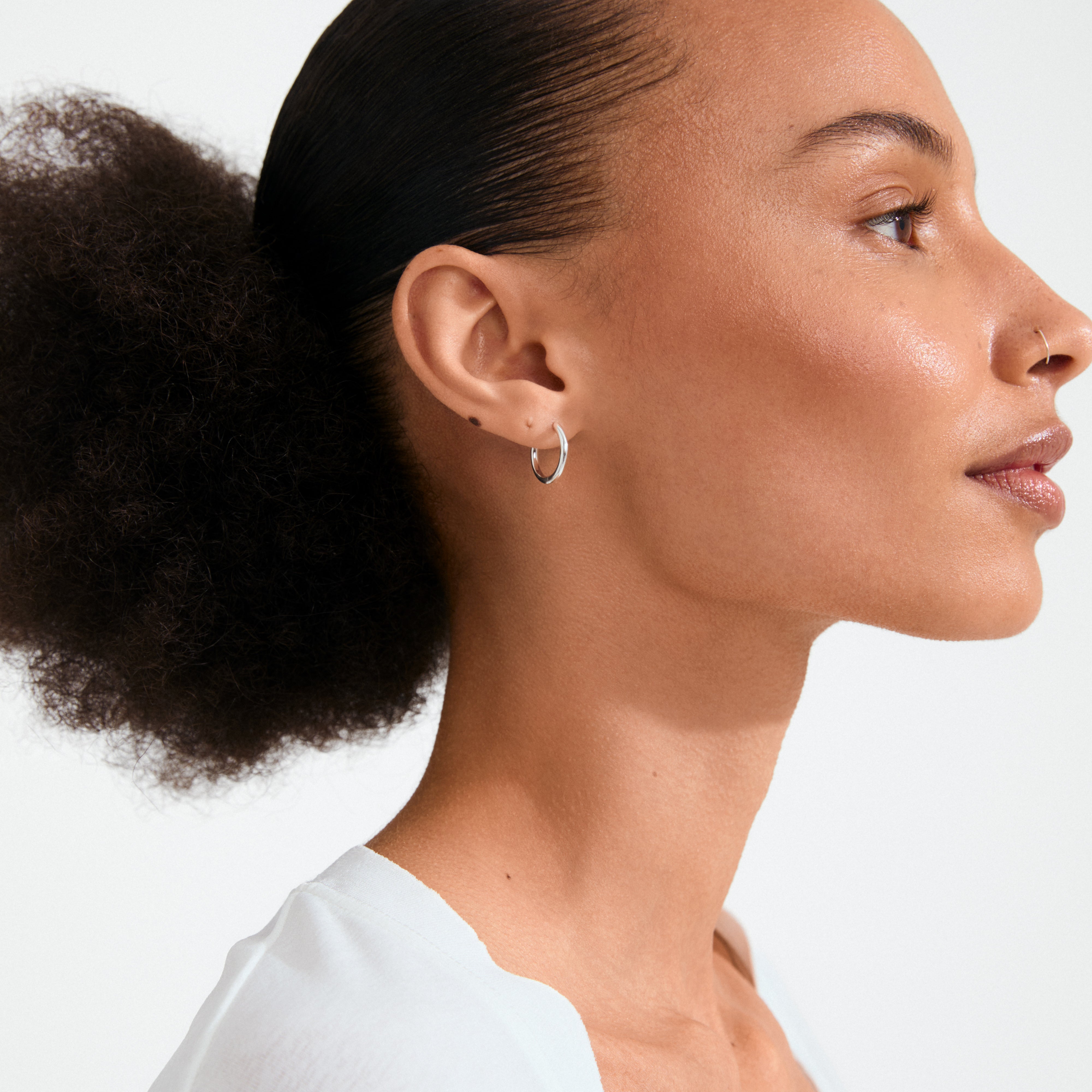 xDEA Era Recycled Hoop Earrings 16 mm – PILGRIM xDEA Era Recycled Hoop Earrings 16 mm – PILGRIM