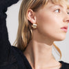 TALULLA Boucles d'oreilles massives et lustrées recyclées