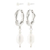 PILGRIM CONSTANCE earrings 2-in-1 set 