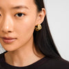 DAMIA recycled half hoop earrings