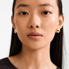 JACE recycled bubble dome earrings