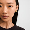 JACE recycled bubble dome earrings