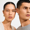 JUNIPER recycled teardrop earrings
