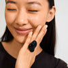 LIAN recycled acrylic ring black