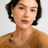 DAMIA recycled half hoop earrings