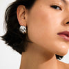 DAMIA recycled half hoop earrings