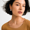 JACE recycled bubble dome earrings