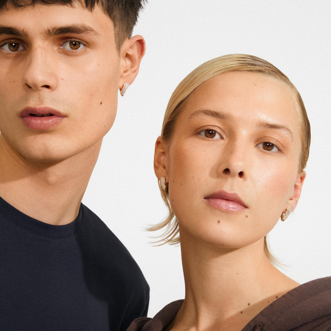 SOUL recycled crystal earrings