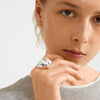 MADDIX recycled chunky ring