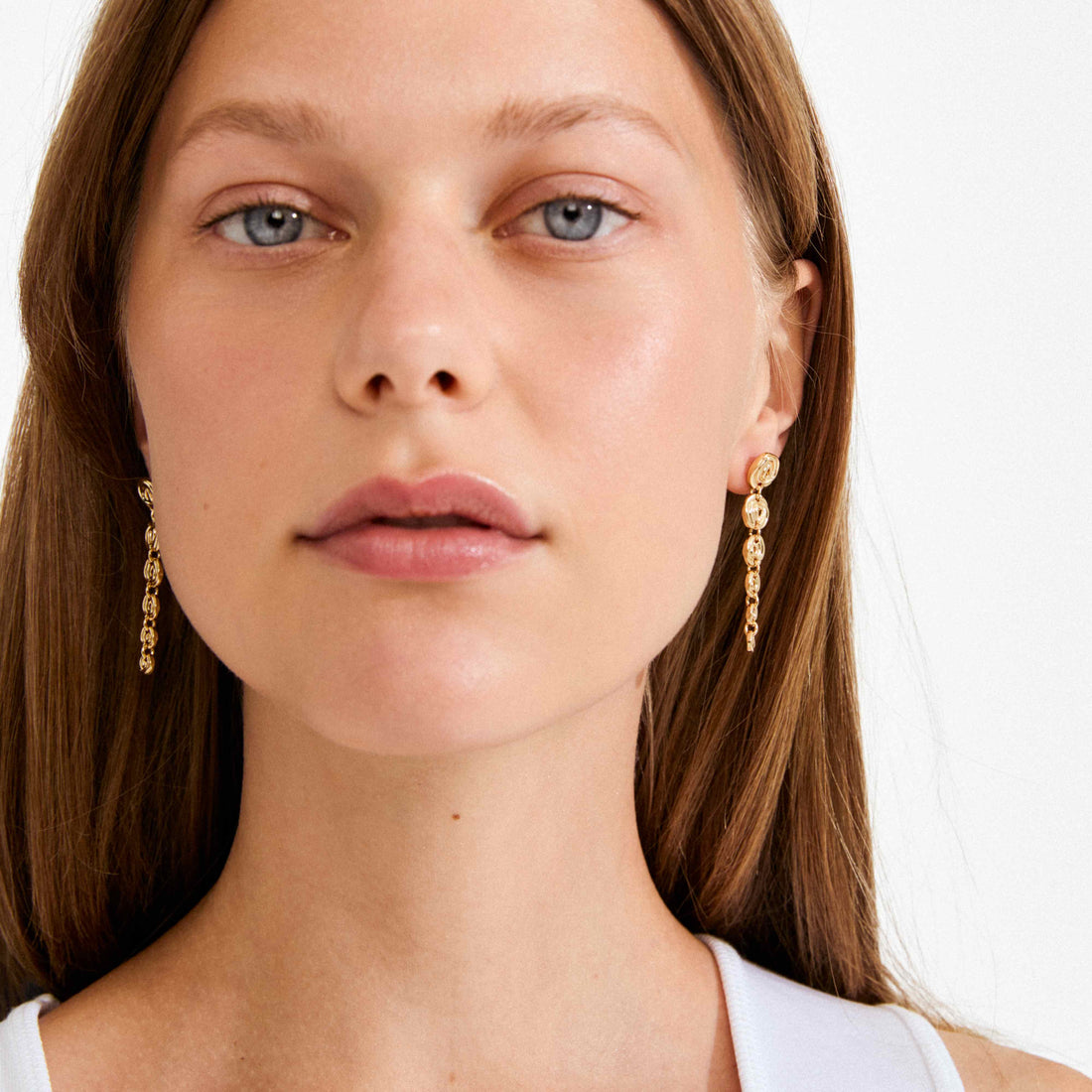 AIR boucles d'oreilles spirale recyclées