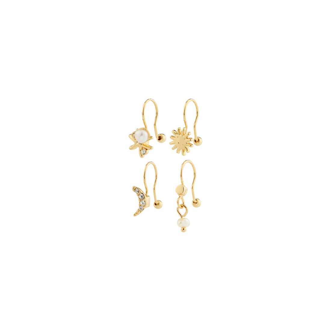 PILGRIM EVON ear cuff 4-in-1 set