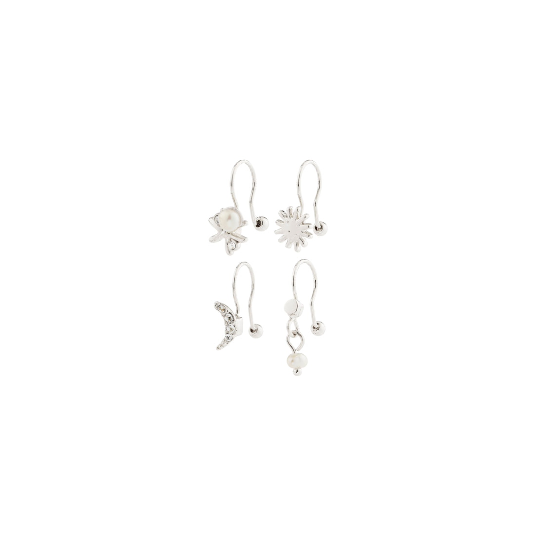 PILGRIM EVON ear cuff 4-in-1 set