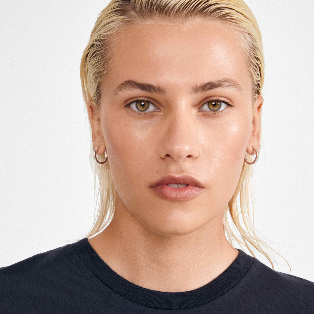 KAIROA recycled small hoop earrings