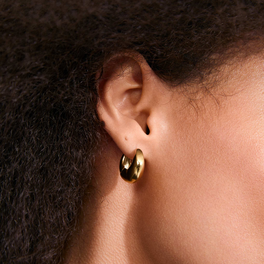 KAIROA BOUCLES D'OREILLES ÉPAISSES RECYCLÉES