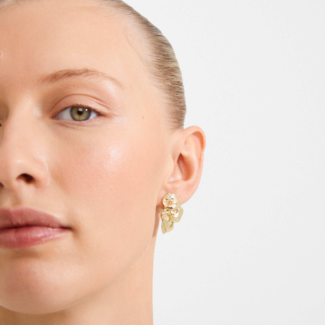 SOLARI BOUCLES D'OREILLES PÉTALES RECYCLÉES
