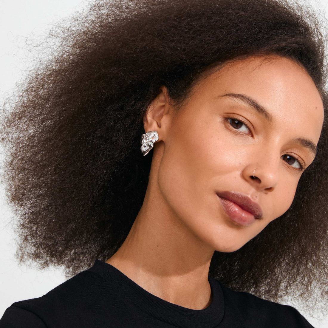 SOLARI BOUCLES D'OREILLES PÉTALES RECYCLÉES