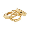 PILGRIM ASHER recycled rings 4-in-1 set 