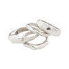 PILGRIM ASHER recycled rings 4-in-1 set 