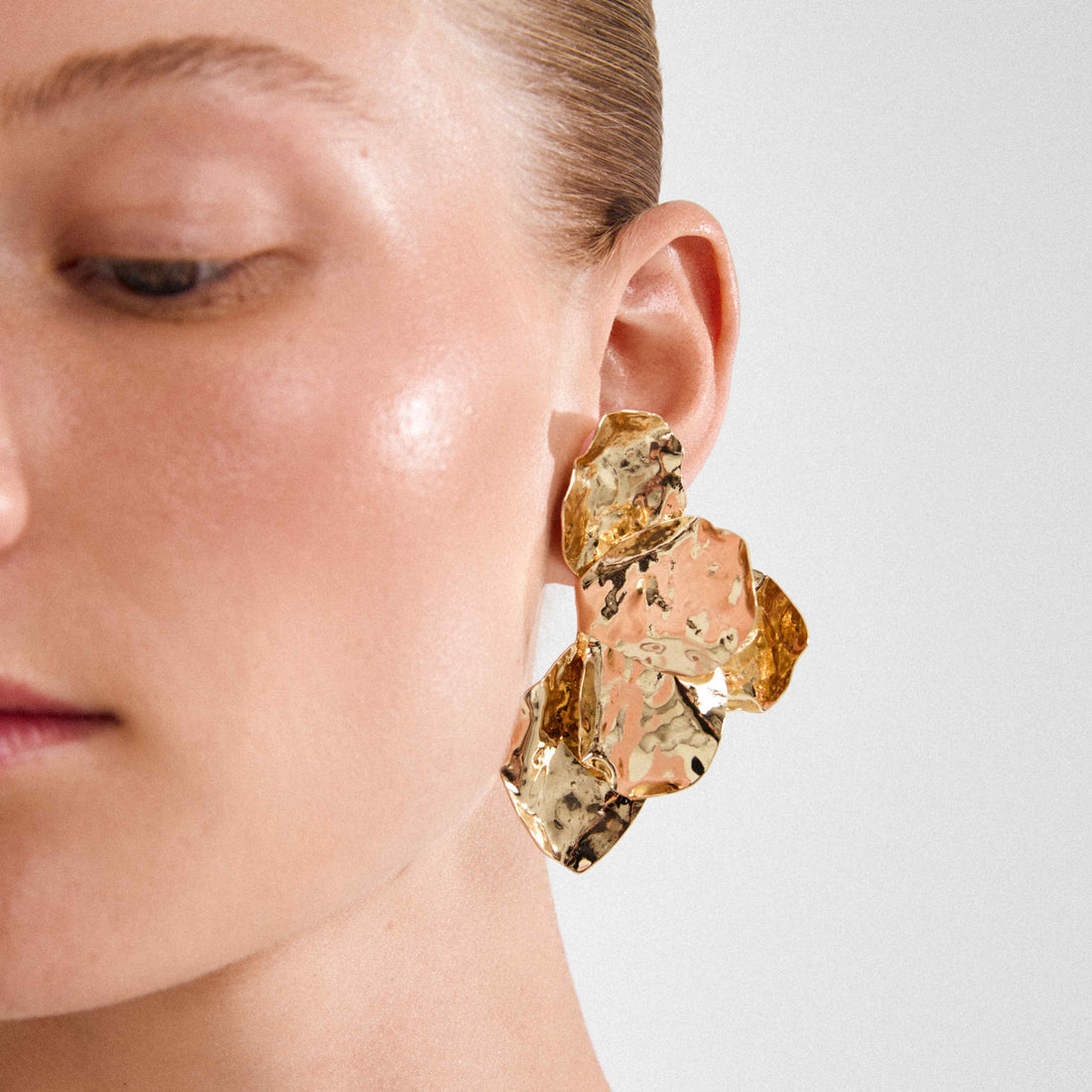 VIREL grandes boucles d’oreilles recyclées