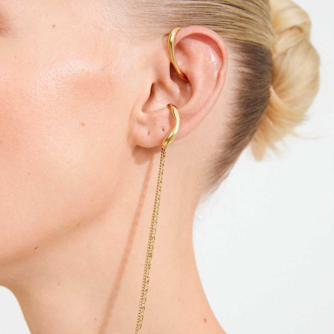 EVON BAGUES D'OREILLE RECYCLÉES 2-EN-1
