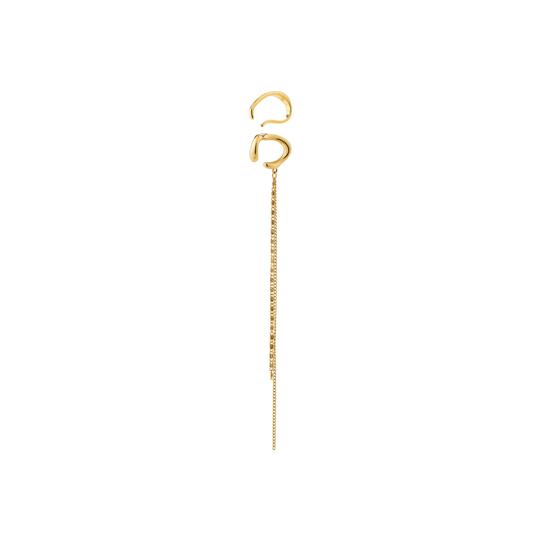 PILGRIM EVON ear cuff, 2-in-1 set