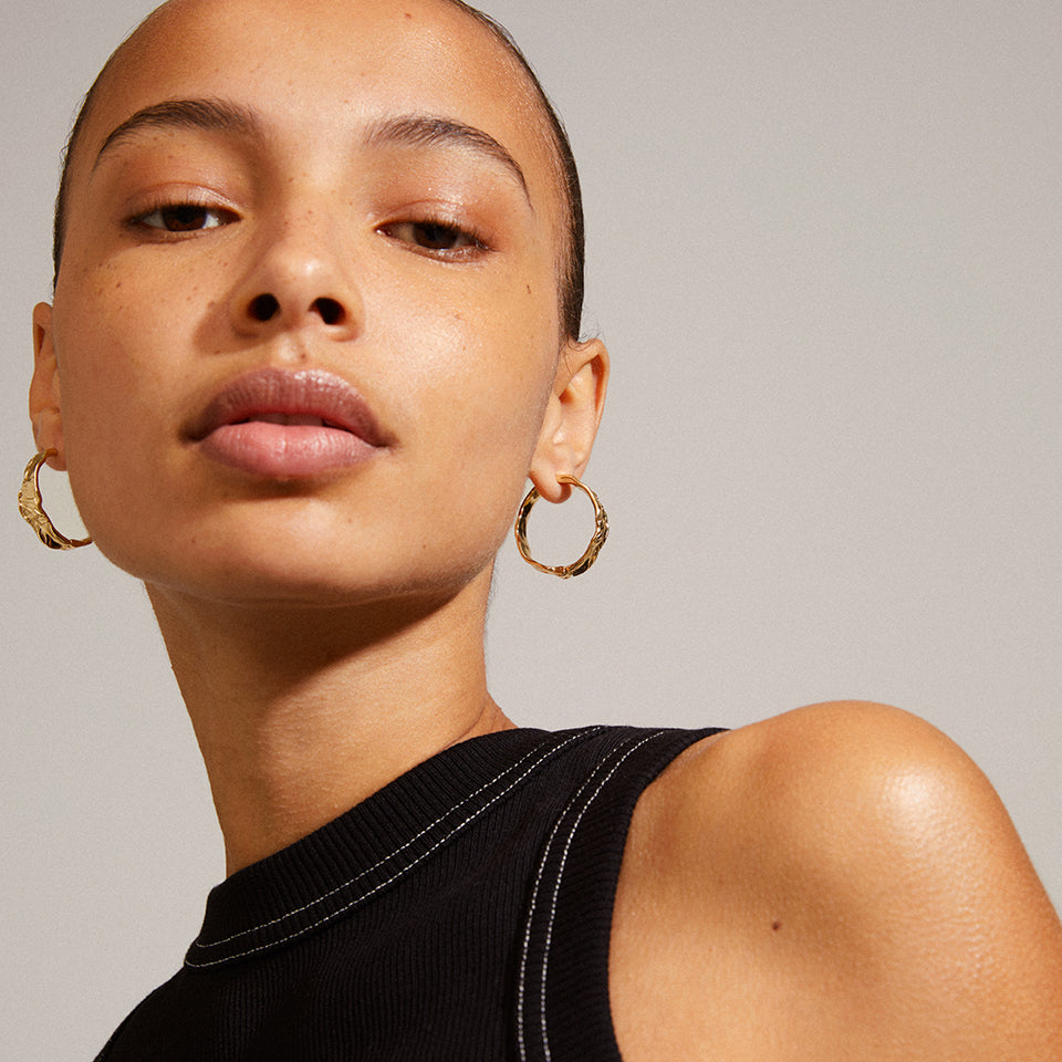 JULITA Recycled Hoop Earrings