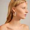 JULITA Recycled Semi-hoop Earrings