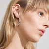 PRIYA Recycled Hoop Earrings 40 mm