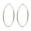 PILGRIM PRIYA recycled large hoop earrings 