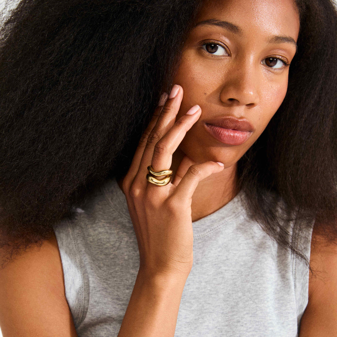 CALLAWAY recycled wavy rings 2-in-1