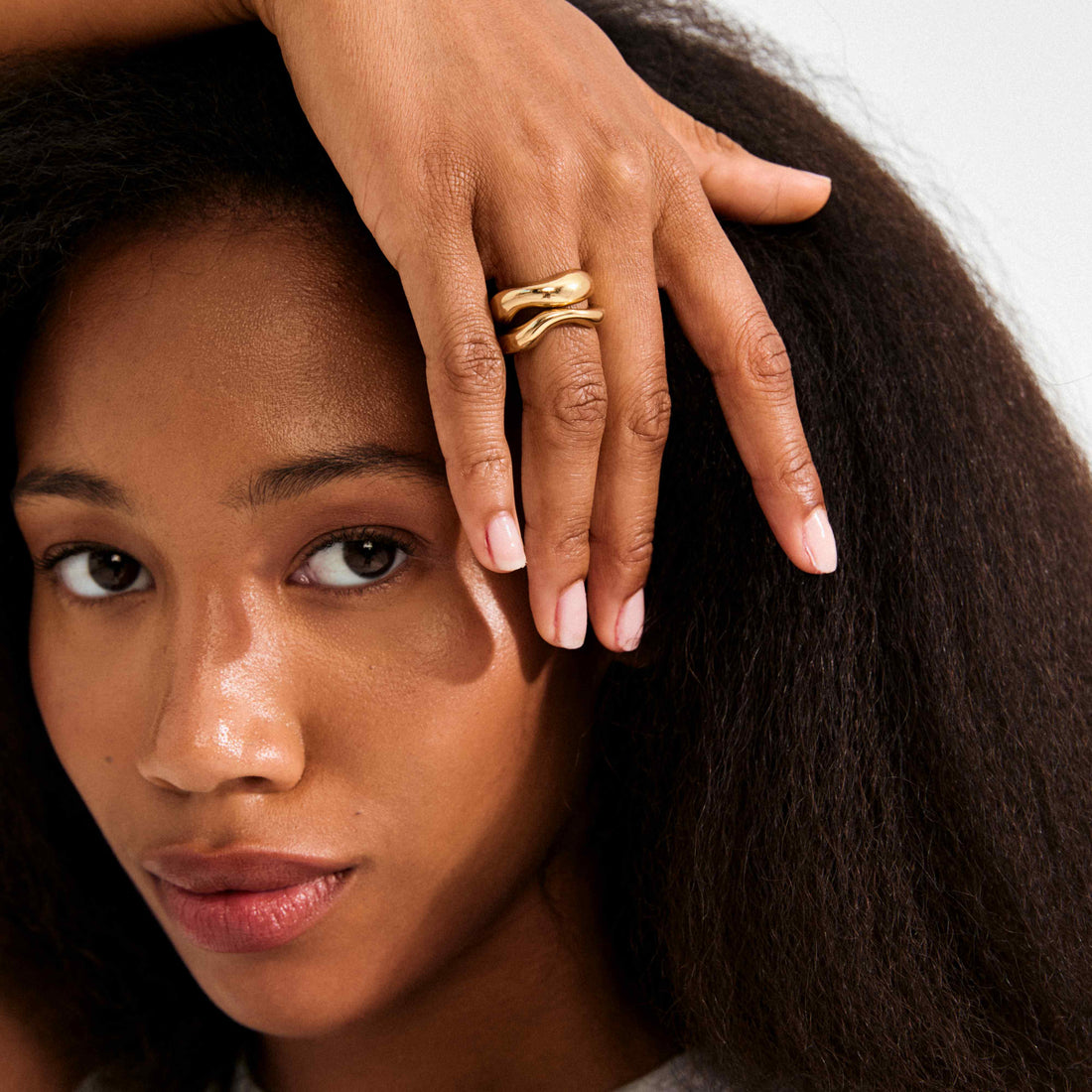 CALLAWAY recycled wavy rings 2-in-1