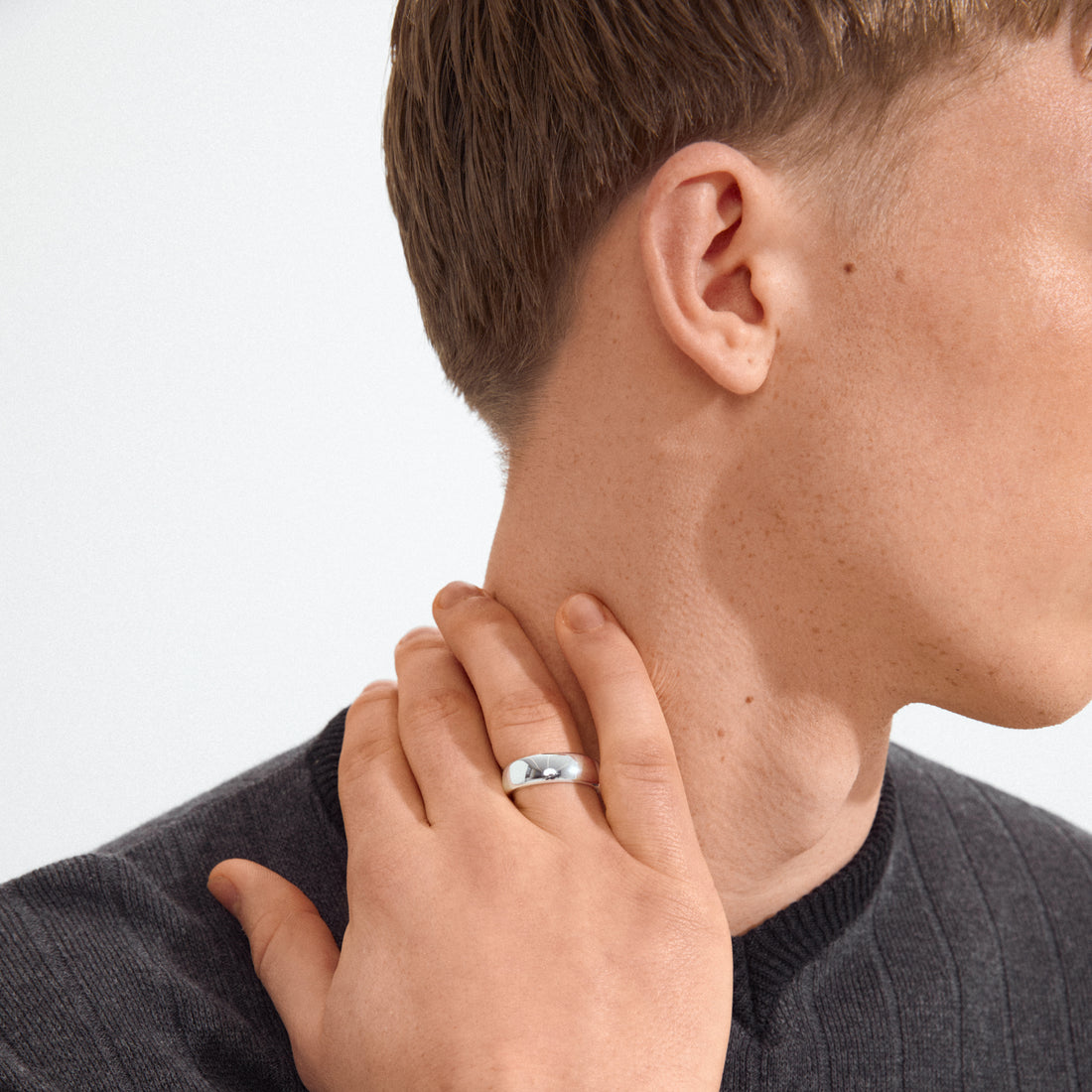 ELIO recycled chunky ring