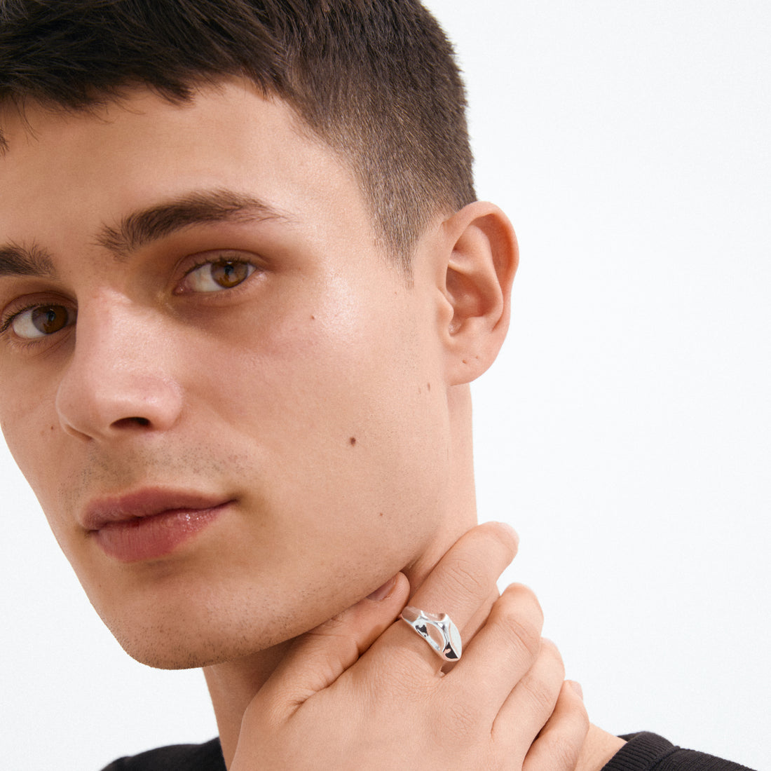 INDI recycled chunky ring