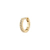 ZOE Crystal Recycled Single Hoop Earring