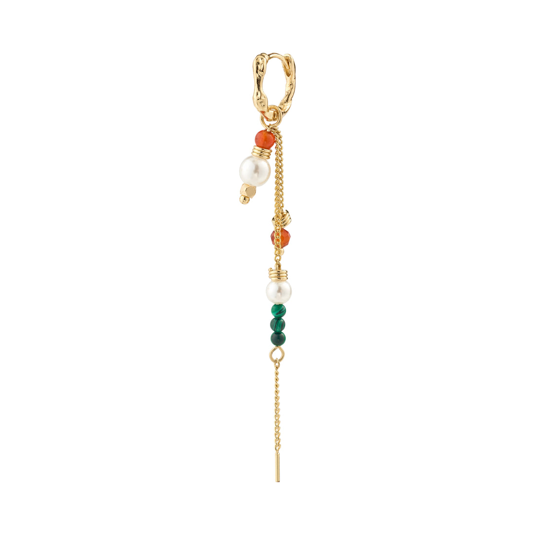 SIBYL glass beads single earring