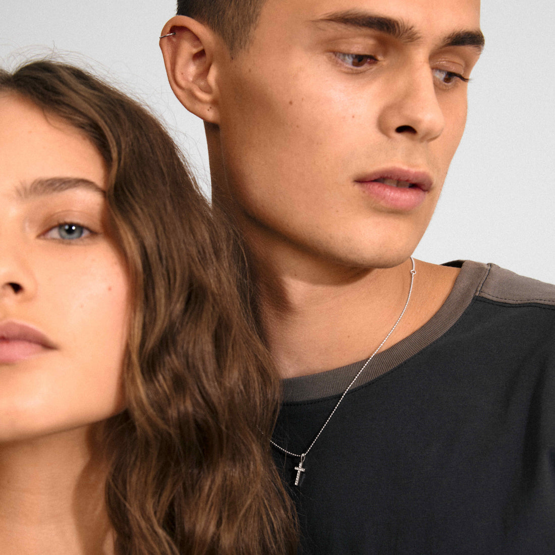 Pendentif Pilgrim Croix de cristal